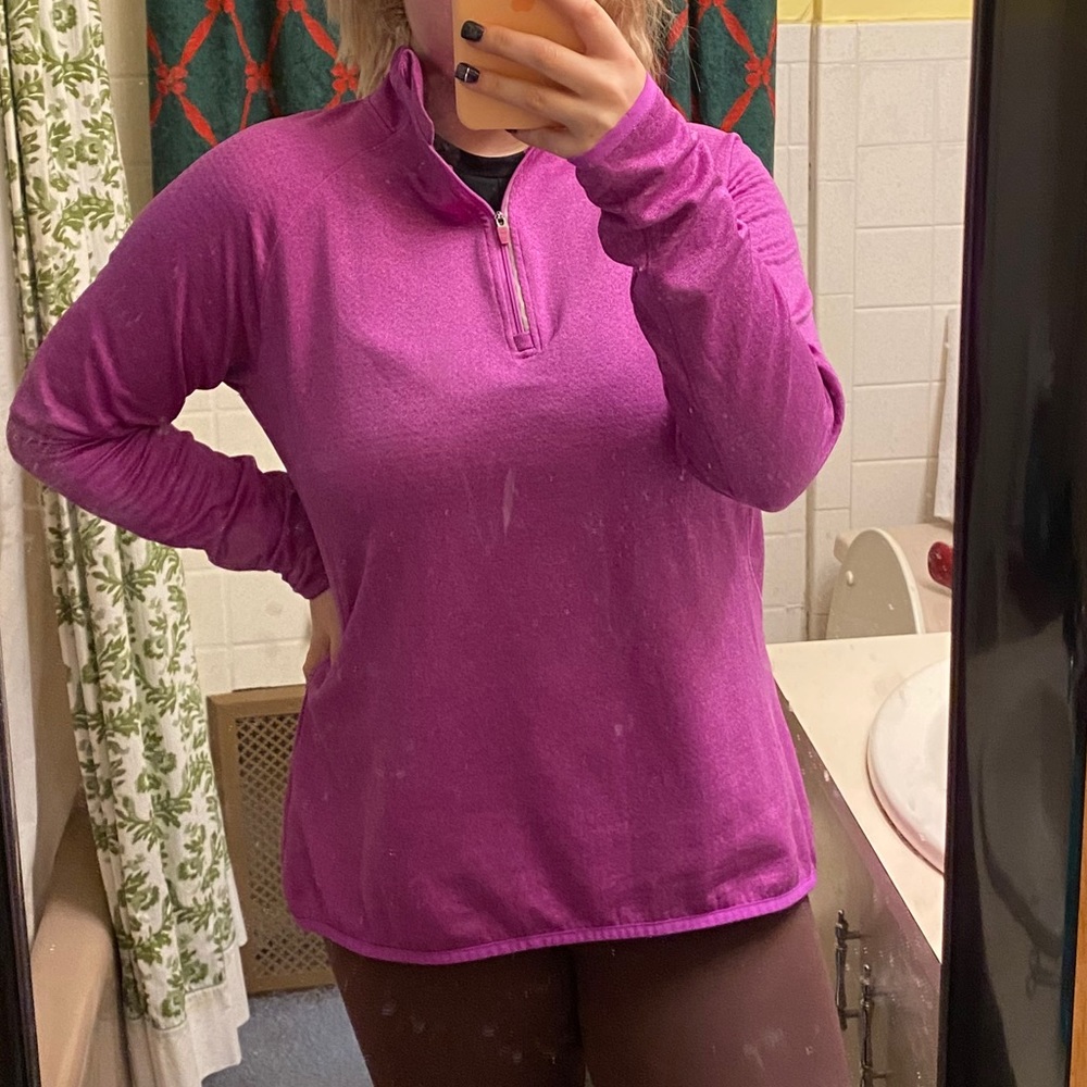 Women’s Quarter-zip Workout Sweater